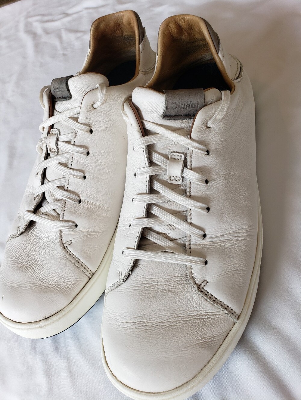 Olukai Wai'ALAE Men White Size 11 Sneaker